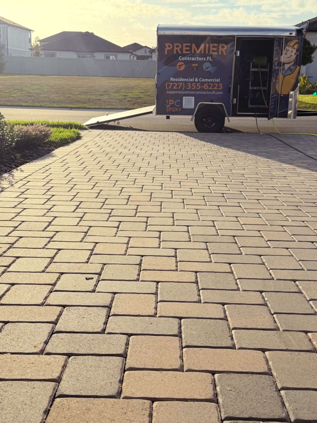 Premium paver installation Tampa - Premier Contractors FL